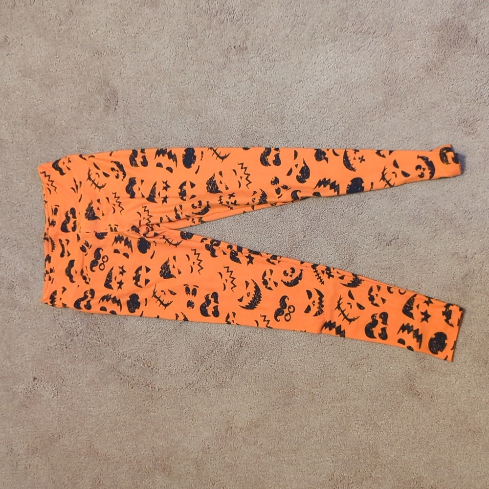 LuLaRoe Halloween pumpkin leggings